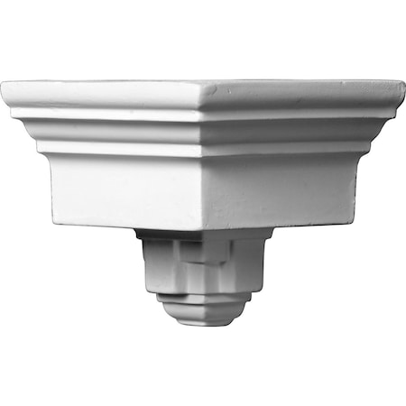 Ekena Millwork 4 1/2"P x 4 1/2"H Outside Corner Moulding (matches moulding MLD04X04X06DE) MOC04X04DE